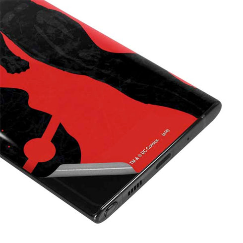 DC Comics Superman Silhouette Flying Galaxy Note 10 Skin